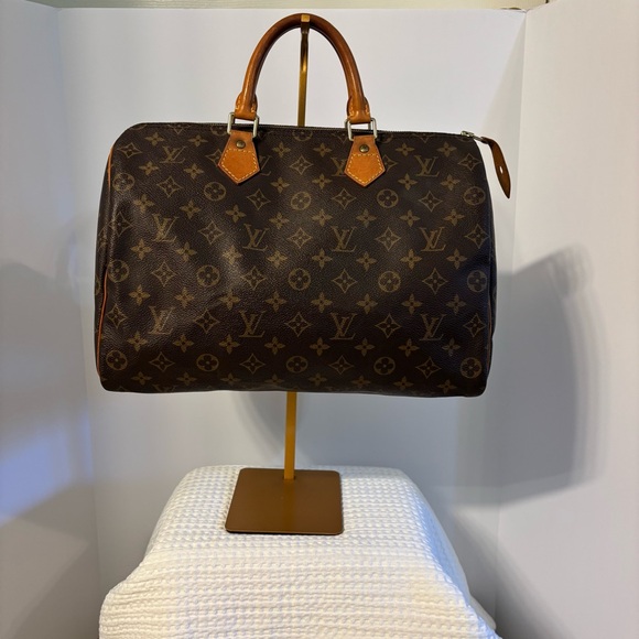 Louis Vuitton Monogram Speedy 35 Handbag, incl. dust bag - Picture 1 of 12